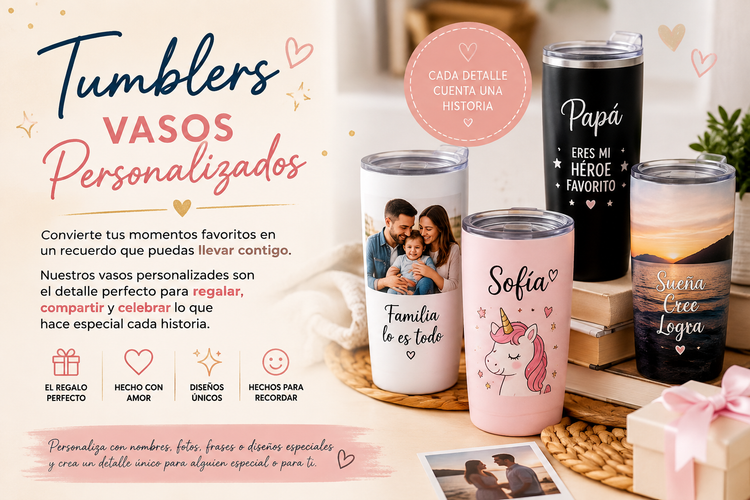 Tumblers-Vasos Personalizados